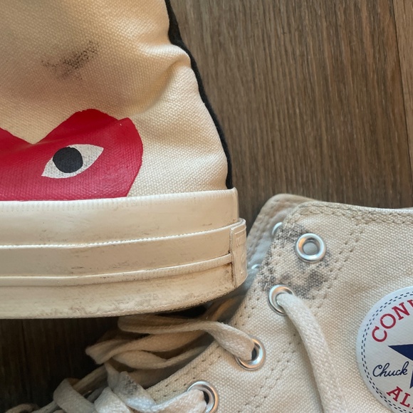 Comme des garçons converse size women’s 7 - Picture 2 of 5